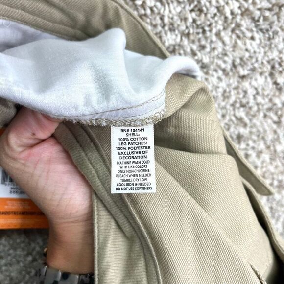 Field & Stream Pants Men's 44x32 Every Hunt Khaki Cotton HydroRepel Hunting Fiel - Picture 8 of 9